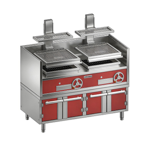 stainless charcoal grill