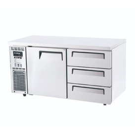 turbo air undercounter refrigerator with drawers for commercial