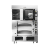 Combination Stove(Rotary Convection Oven + Deck Oven 2 decks 4 trays)