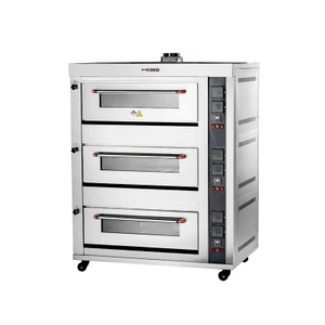 3 DECKS 6 TRAYS GAS OVEN