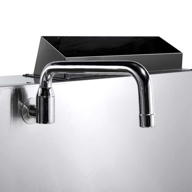 Traditional Gas Chinese Wok Range Single Burner With Single Rear Pot 