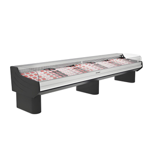 glass door reach in cooler