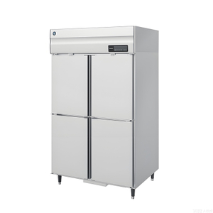 double door upright freezer