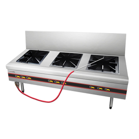 Gas Stock Pot Without Blower With Safety Valve-3 Head