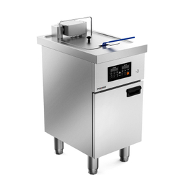 Electric single tank Deep fried with Cabinet Below 
