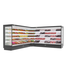 open chiller display