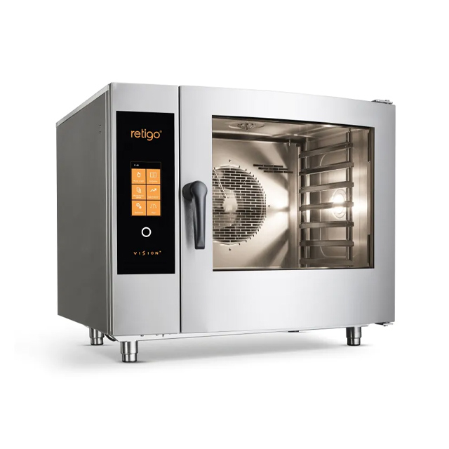 Premium the best countertop small combi oven with intelligent controls for professional use