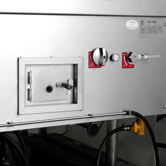 Gas Environmental Single Large Wok Range (with blower)