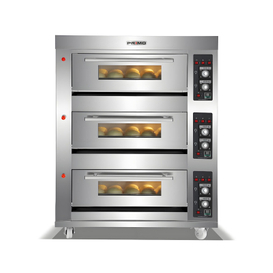 Gas Deck Oven (3 decks 6 trays)