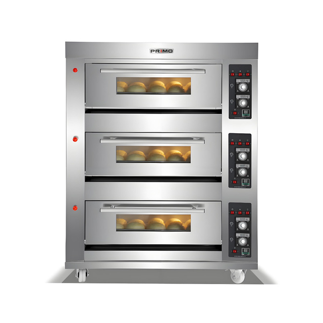 Gas Deck Oven (3 decks 6 trays)