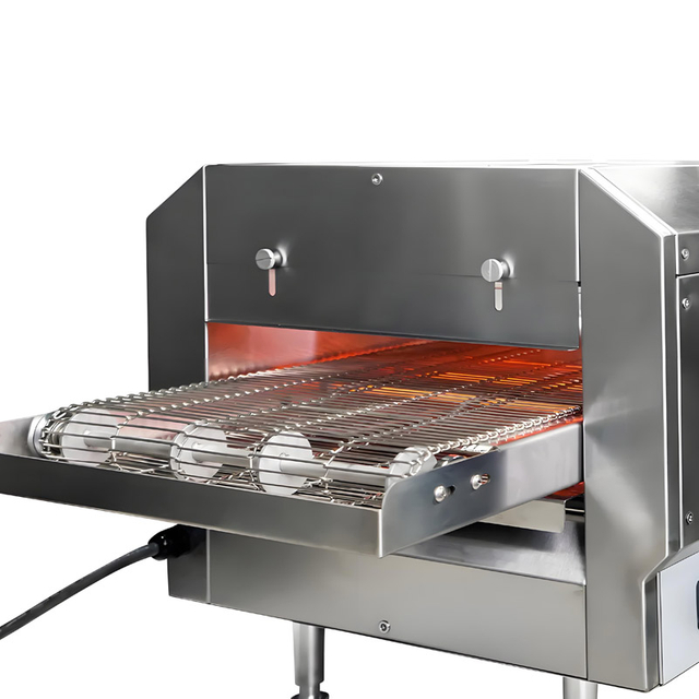 Adjustable Speed commercial gas conveyor pizza oven for restaurant