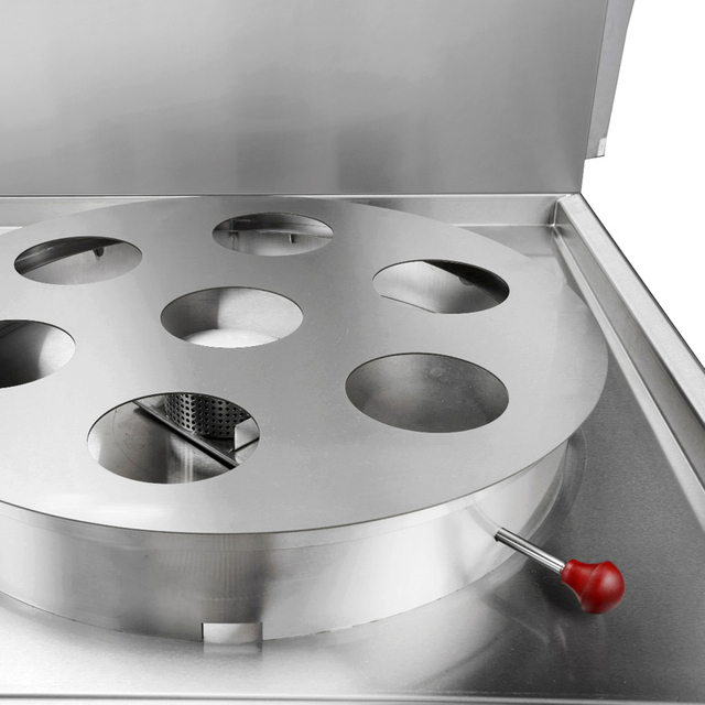 Gas Environmental Double Dim Sum Steamer (generator type)