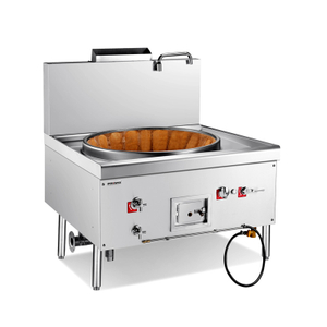 Gas Environmental Single Large Wok Range (with blower)