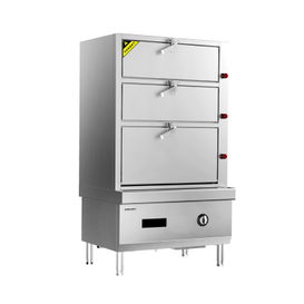 3-Door induction Seafood Steamer Cabinet-W900