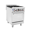 4 burner gas stove with oven