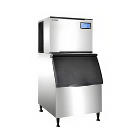 automatic ice maker in freezer