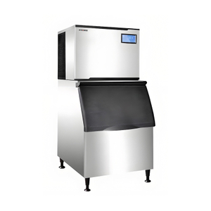 automatic ice maker in freezer