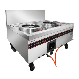 Gas Chinese Double Head Steamer
