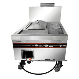 Gas Chinese Rice-Roll Steamer