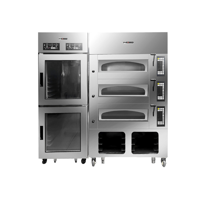'Combination Stove( Deck Oven 2 decks 4 trays+retarder proofer) 