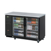 2 Glass Door Back Bar Chiller