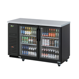 2 Glass Door Back Bar Chiller