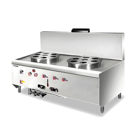 Gas Environmental Double Dim Sum Steamer (generator type)