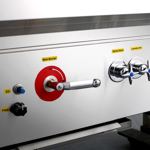 Compact Triple Burner Wok Range