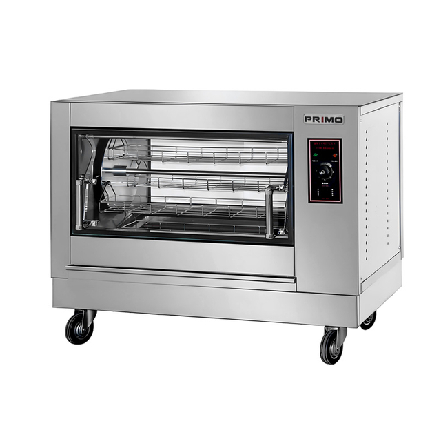 'Commercial Electric Rotisserie with Stainless Steel Construction for Efficient Roasting and Durability