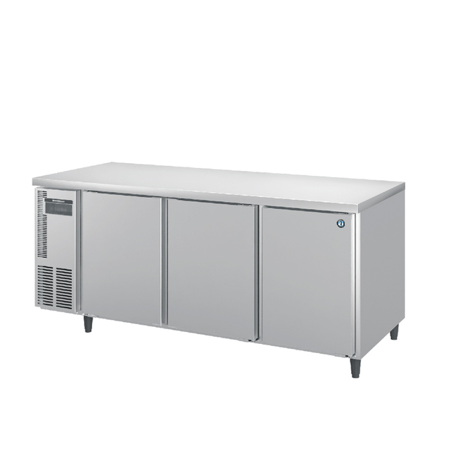 3 Solid Doors Counter Freezer