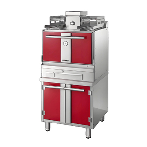 charcoal grill and smoker