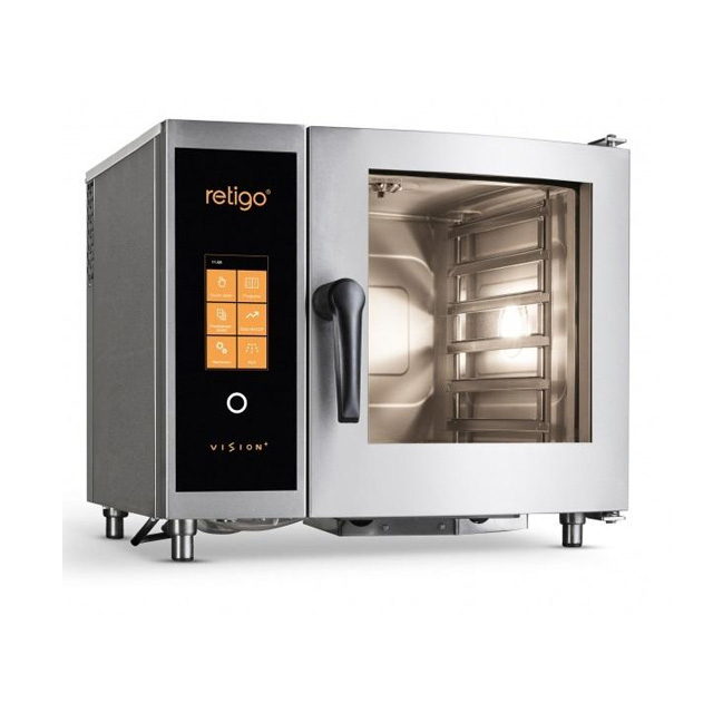 Reliable commercial benchtop convection oven with advanced temperature control for bakery use