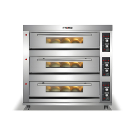 Gas Deck Oven (3 decks 9 trays)