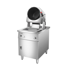 Simple vertical automatic roller electric Stir-frying machine 