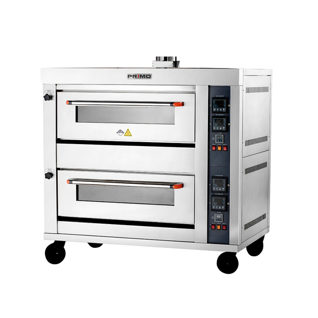 2 DECKS 4 TRAYS GAS OVEN