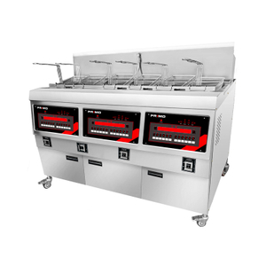 Electric & Gas fried chicken open fryer