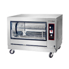 Stainless Steel Energy-Efficient Electric Rotisserie for Heavy-Duty Countertop Roasting