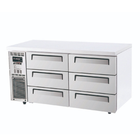commercial Digital control undercounter fridge freezer with Underbench Drawer Fridge