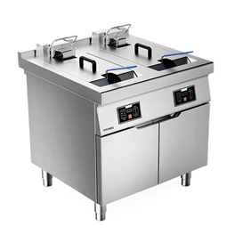 'Electric heating double tank induction deep fryer