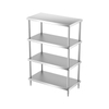 stainless steel kitchen shelves