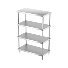 stainless steel kitchen shelves