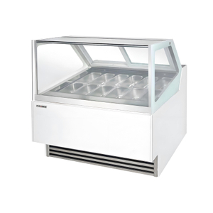 ice cream display showcase