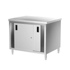 workbench with drawers and cabinets