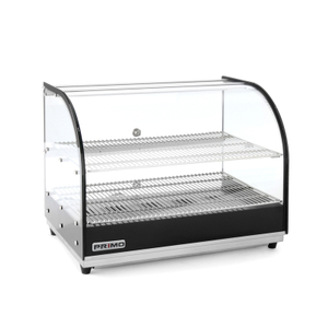 heated display case