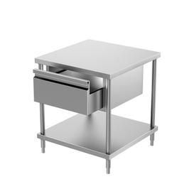 stainless steel prep table